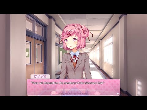 YouTube thumbnail for DDLC in a nutshell - uh, I mean Marvel reference