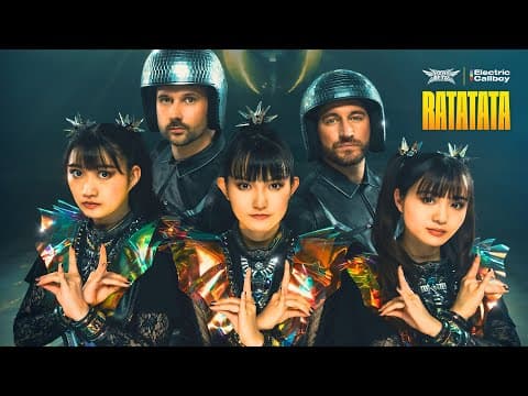 YouTube thumbnail for BABYMETAL x @ElectricCallboy - RATATATA (OFFICIAL VIDEO)
