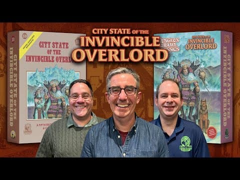 YouTube thumbnail for Goodman Games - City State of the Invincible Overlord Reveal