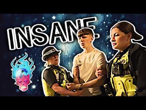 YouTube thumbnail for [Harmful Opinions] UK Police Slam Victim into Wall, Charge Him with Assault