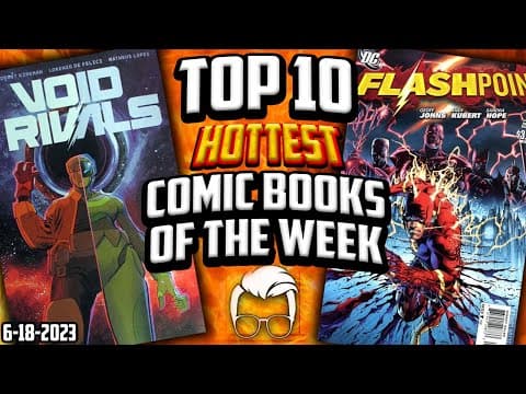 YouTube thumbnail for Weekly movers and shakers in comics