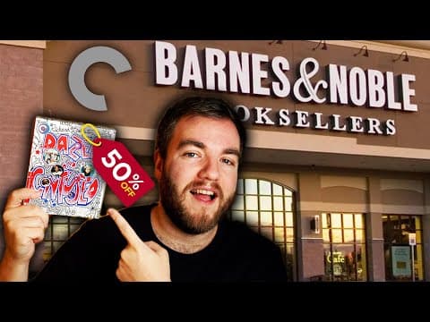 YouTube thumbnail for Criterion B&N 50% off Sale Recommendations