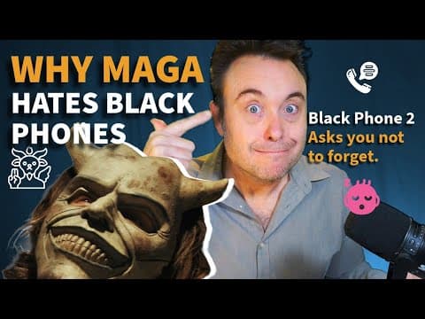 YouTube thumbnail for This guy's interpretation of Black Phone 2 is better than the movie itself