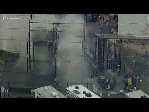 YouTube thumbnail for Chemical tank in California no longer considered at risk for explosion