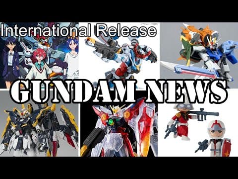 YouTube thumbnail for Gundam News 2025/01/18 [Kakarot197 on YT]