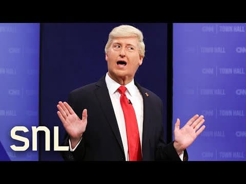 YouTube thumbnail for Saturday Night Live - Town Hall South Carolina Cold Open