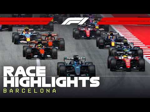 YouTube thumbnail for Race Highlights | 2026 Barcelona-Catalunya Grand Prix