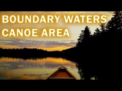 YouTube thumbnail for The BWCA is the most visited wilderness area in the US. Is it worth it to visit?