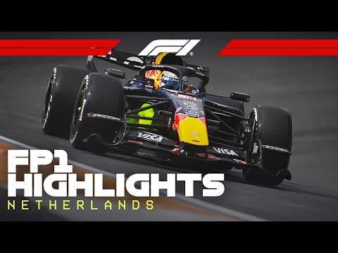 YouTube thumbnail for FP1 Highlights | 2026 Dutch Grand Prix