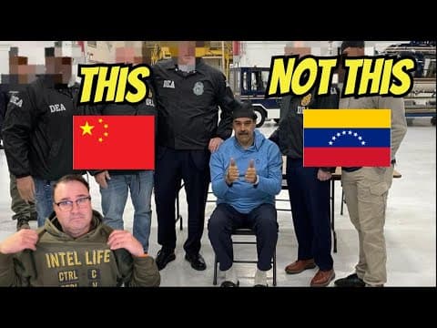 YouTube thumbnail for 🇻🇪 Maduro’s Arrest Isn’t About Oil — It’s About China 🇨🇳