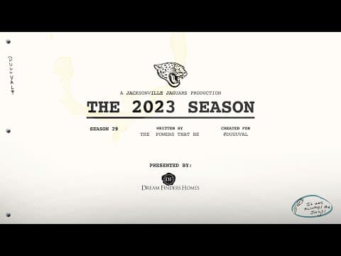 YouTube thumbnail for It Was Written | 2023 Schedule Release | Jacksonville Jaguars