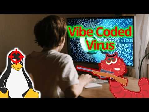 YouTube thumbnail for Youtuber says "The Safety of Linux is Beginning to Falter..."