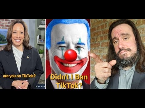 YouTube thumbnail for Kamala Hypocrisy As She Joins TikTok & Forgets Biden Signed Potential TikTok Ban [20:32 | JUL 26 2024 | Hard Lens Media]