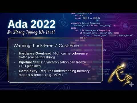 YouTube thumbnail for [YouTube] Ada 2022: Atomic Operations