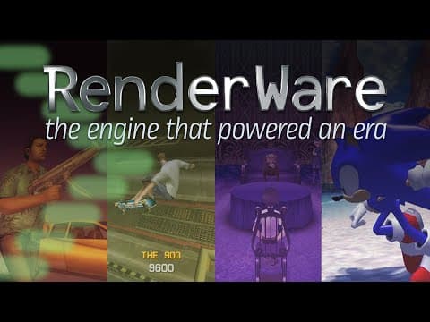 YouTube thumbnail for RenderWare: The Engine that Powered an Era