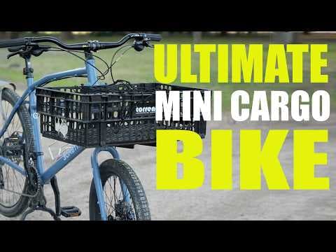 YouTube thumbnail for Mini cargo-bikes, what do you think?