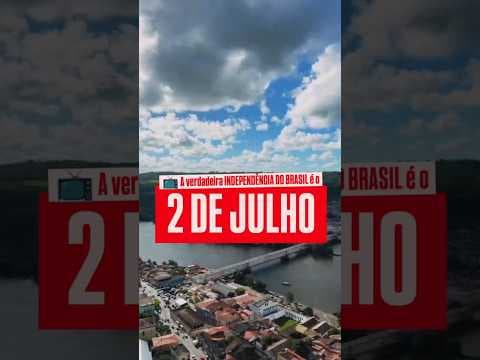 YouTube thumbnail for A verdadeira independência do Brasil é o 2 de julho!