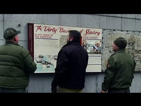 YouTube thumbnail for Black history exhibit remains unopened in West Virginia | NBC4 Washington