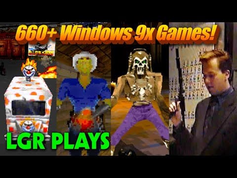 YouTube thumbnail for LGR Plays - eXoWin9x Vol. 1: 1994-1996!
