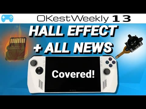YouTube thumbnail for Handheld PC Gaming Weekly Recap: Updates on Rog Ally, Steam Deck, AOK Zoe A1 Pro, 1X Fly, 1X Player 2 Pro Limited Edition, Aya Neo, and GPD Win 4 2023