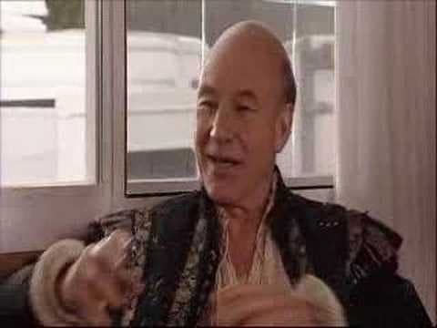 YouTube thumbnail for Patrick Stewart on Extras - YouTube