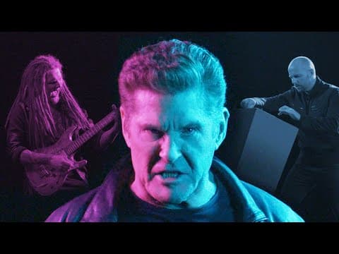 YouTube thumbnail for CueStack feat. David Hasselhoff - Through the Night (Official Music Video)