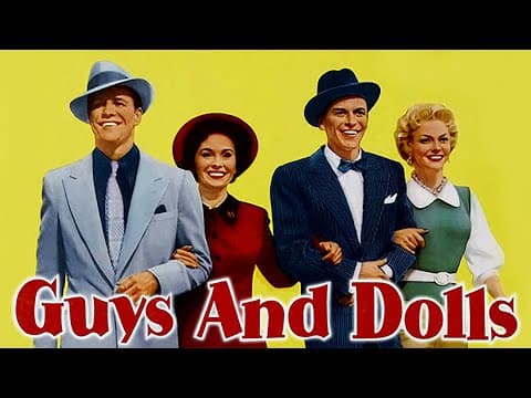 YouTube thumbnail for Guys And Dolls (1955 1080p)