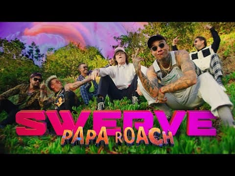 YouTube thumbnail for Papa Roach - Swerve (feat. FEVER 333 & Sueco)