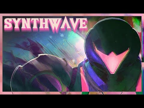 YouTube thumbnail for Metroid Dread Synthwave Remix compilation by Bustello