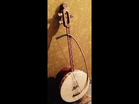 YouTube thumbnail for Svan folk song Lazhghvashi played on Chuniri (Chianuri). ჭიანური, ჭუნირი. ზაზა ზურიაშვილი "ლაჟღვაში" ჭიანურზე უკრავს.