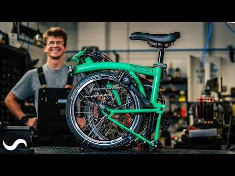 YouTube thumbnail for How Bikes are Brazed in Britain