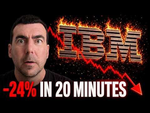 YouTube thumbnail for HOLY SH*T! The Biggest Tech Crash Since 1987!