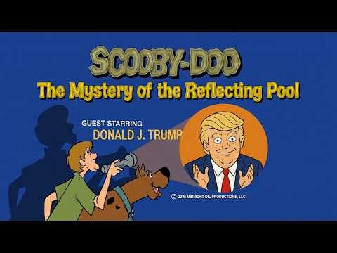 YouTube thumbnail for Scooby-Doo: The Mystery of the Reflecting Pool | Donald Trump Parody [AI]