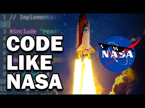 YouTube thumbnail for How NASA writes space proof code