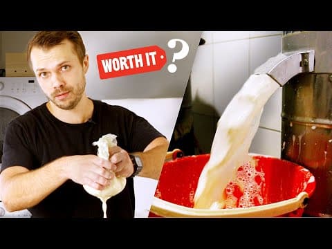 YouTube thumbnail for How do you make your soy milk?