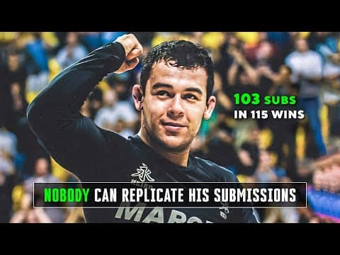 YouTube thumbnail for Marcelo Garcia's ADCC competition history in one video