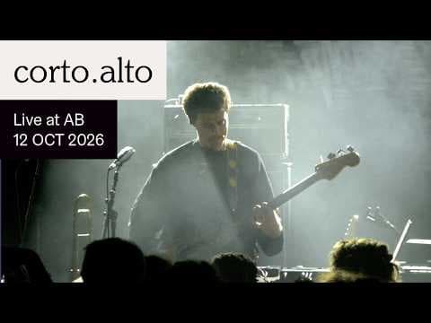 YouTube thumbnail for corto.alto Live at AB - Ancienne Belgique (~ 1 hour 28 minutes, excellent quality)