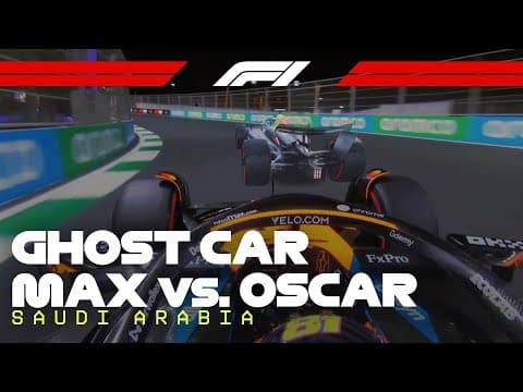 YouTube thumbnail for Oscar / Max Ghost Car Lap Comparison