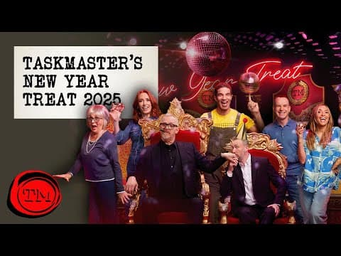 YouTube thumbnail for Taskmaster New Year Treat 2024