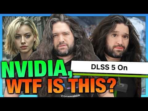 YouTube thumbnail for NVIDIA Says You're "Completely Wrong" About DLSS 5 Being Slop - Gamers Nexus