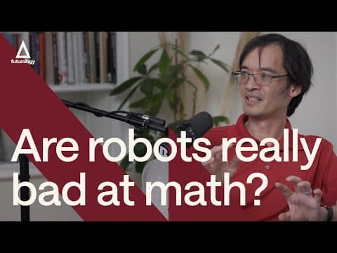 YouTube thumbnail for Can AI Prove It? Terence Tao on “Big Math” and Our Theoretical Future | The Futurology Podcast