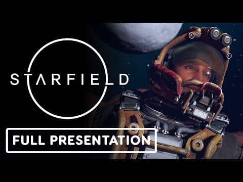 YouTube thumbnail for Starfield Extended Gameplay Overview via IGN