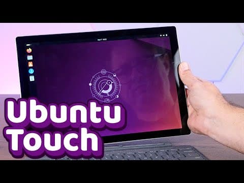 YouTube thumbnail for Ubuntu on Microsoft Surface Pro