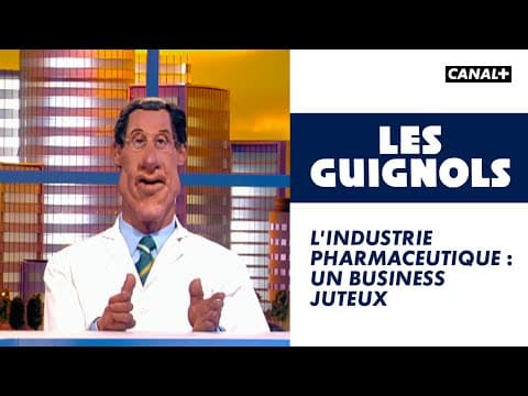 YouTube thumbnail for Le business très juteux des médocs ! - Les Guignols - CANAL+