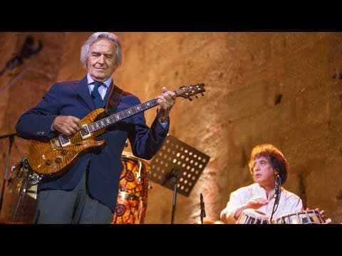 YouTube thumbnail for John McLaughlin, Jean-Luc Ponty, Zakir Hussain: "Lotus Feet" | International Jazz Day Istanbul