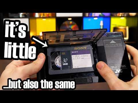 YouTube thumbnail for History and Design of the VHS-C Video Cassette Format