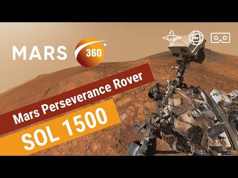 YouTube thumbnail for Mars 360: Devil’s in Details in Selfie Taken by NASA’s Mars Perseverance Rover (360video 8K)