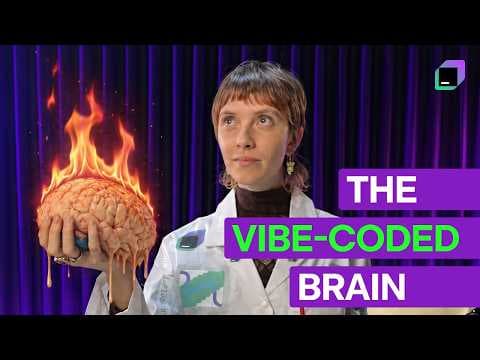 YouTube thumbnail for What AI does to the minds of novice coders