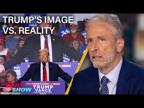 YouTube thumbnail for Jon Stewart: Trump Is The Opposite of Who His Supporters Claim He Is | The Daily Show