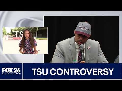 YouTube thumbnail for Texas Southern makes new hires amid controversy